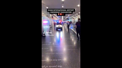 Miami International Airport was evacuated due to a suspicious package