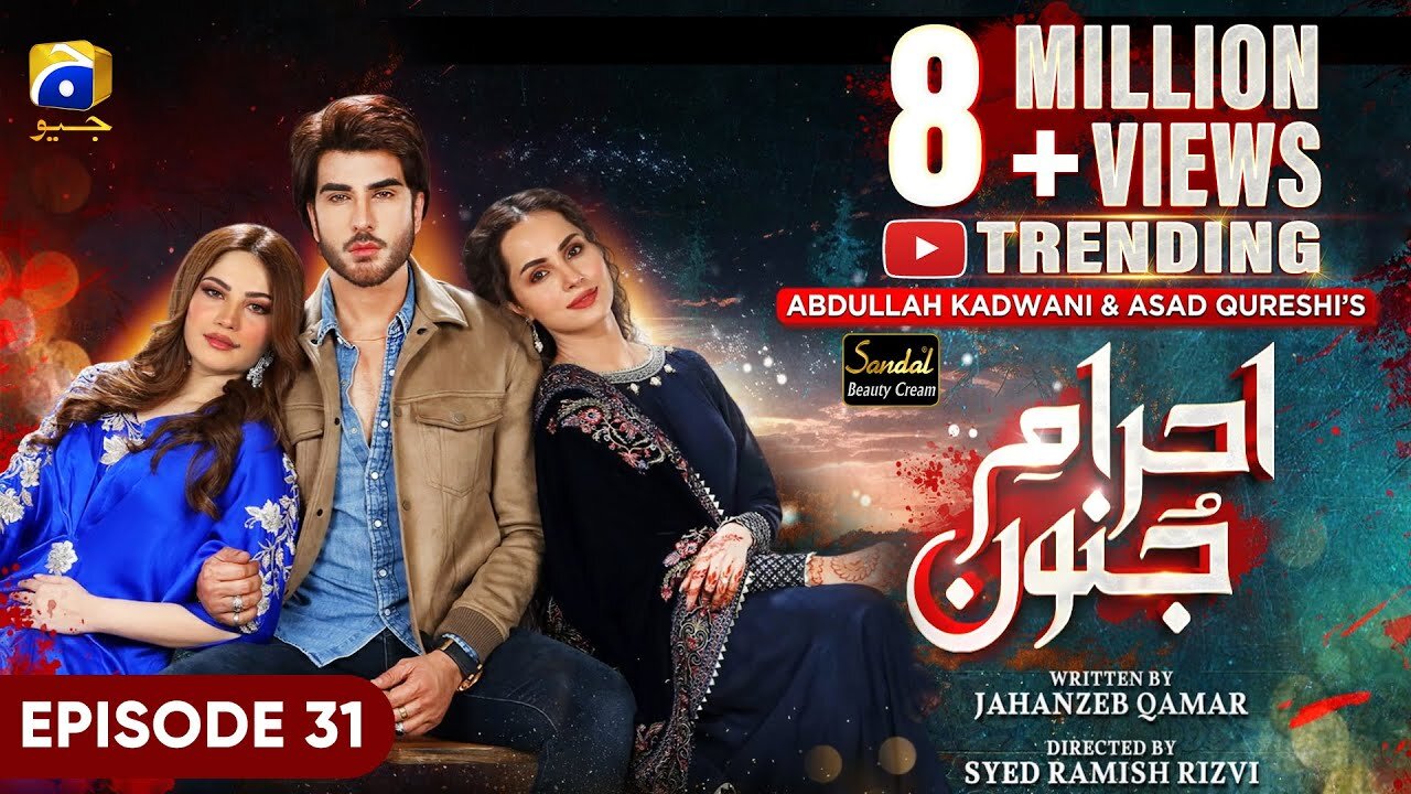 Ehraam-e-Junoon Ep 31 - [Eng Sub] - Digitally Presented by Sandal Beauty Cream - 15th August 2023