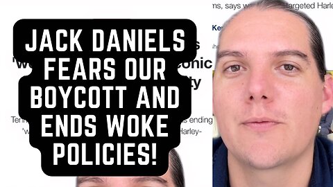 Jack Daniels ENDS Woke Policies!