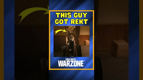 This Guy Got Rekt 😱 | Warzone Shorts #shorts