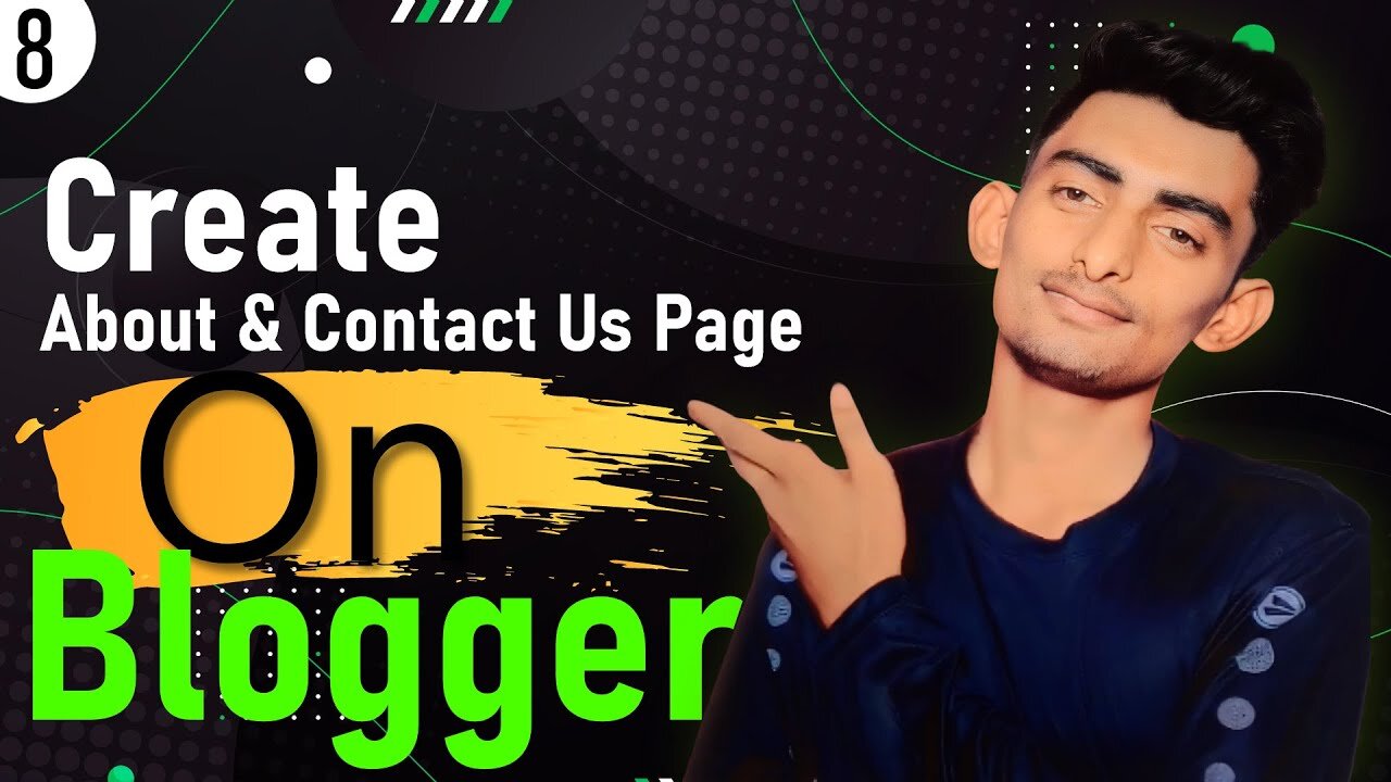 How To About & Contact Us Pages | Part 8 Blogger Course in Urdu For Beginners | Techfer Shujra