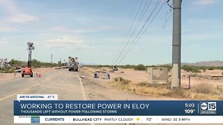 Pinal County declares State of Emergency as thousands near Eloy are still without power