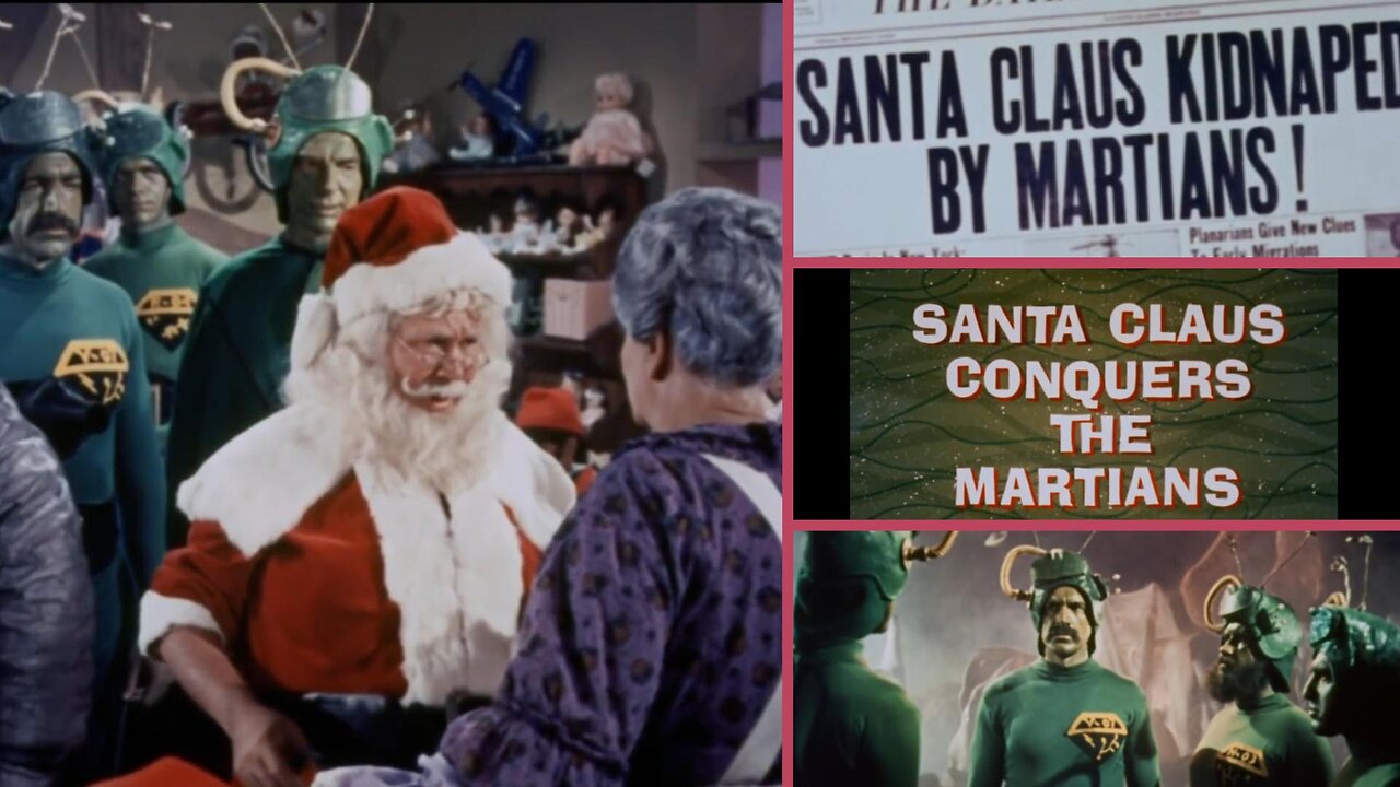 Santa Claus Conquers The Martians (1964) | Sci-Fi Comedy Adventure | Full Movie