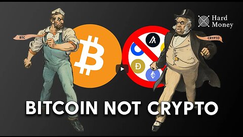 #Bitcoin no es #Crypto - No hay una segunda mejor