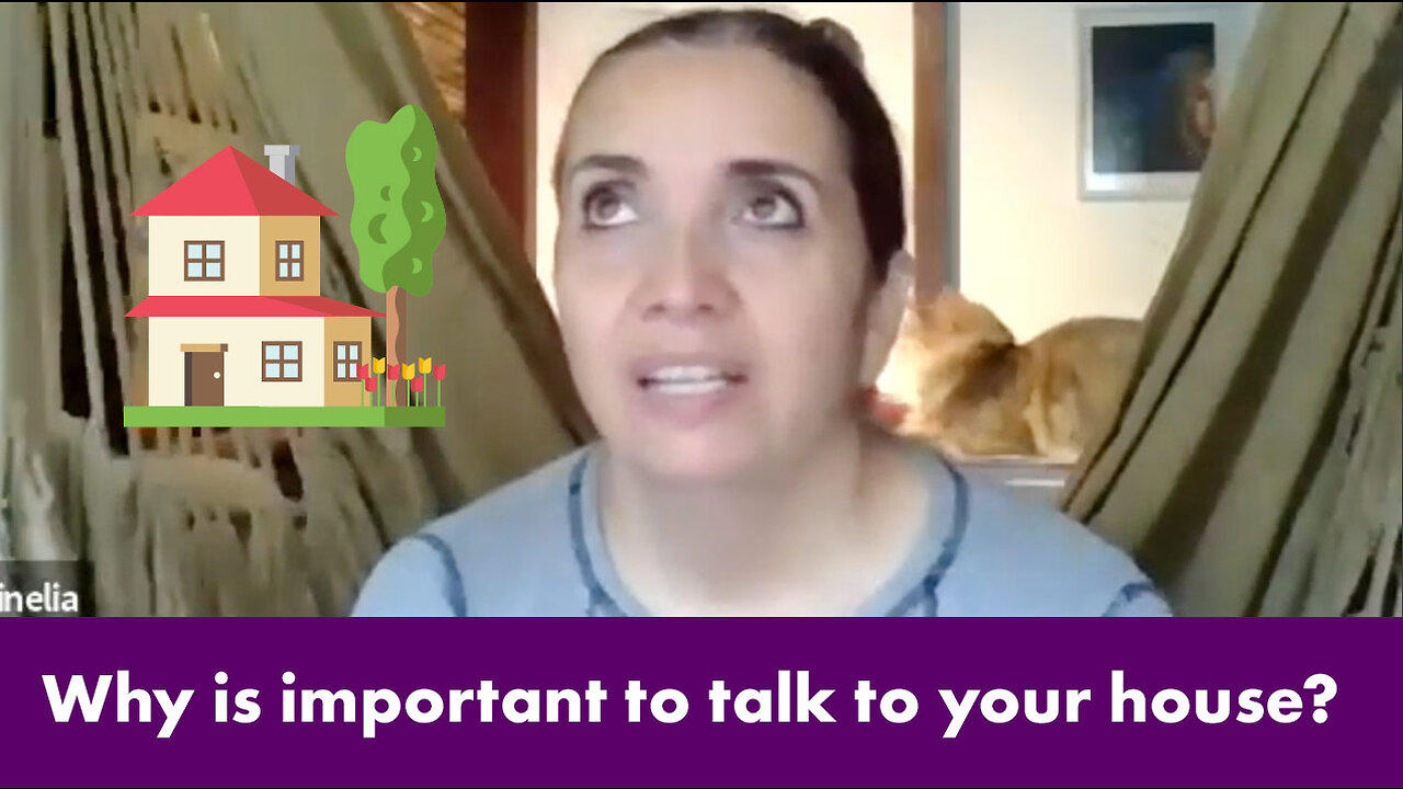 Why is important to talk to your house?