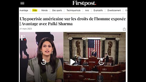 Hypocrisie américaine suite au rapport annuel sur les droits de l'homme