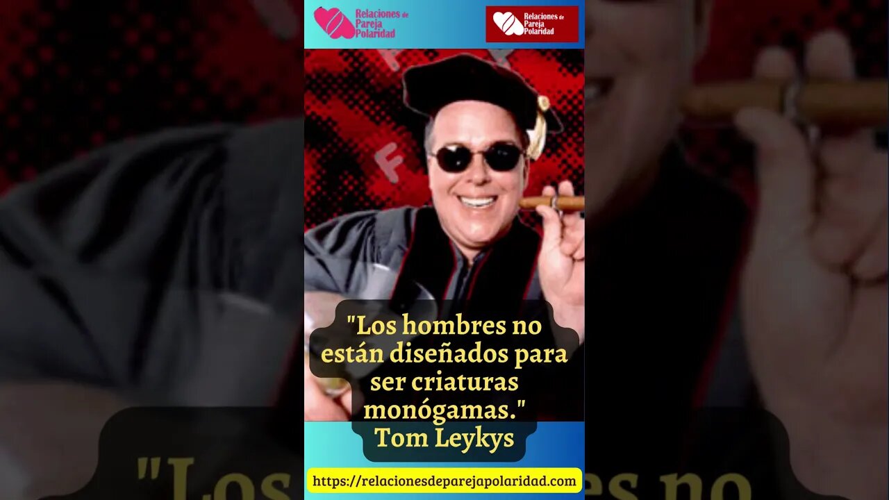 5. Los hombres no están diseñados para ser criaturas monógamas #tomleykys #seducción #amor #ligar