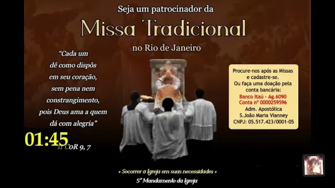 Solenidade da Epifania do Senhor - 02/01/2022 Missa das 8:00