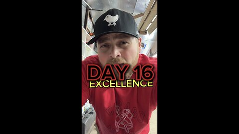 DAY 16: EXCELLENCE