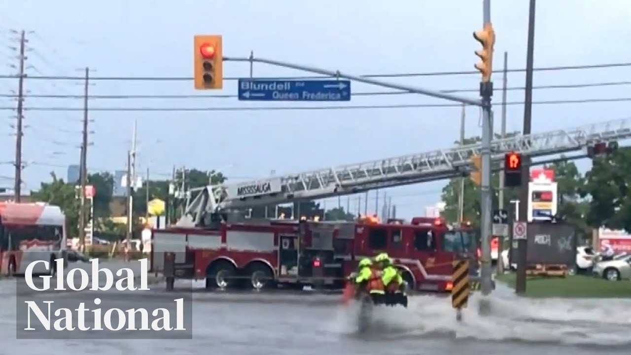 Global National: Aug. 18, 2024 | GTA hit with record rainfall, tornado touches down in Ayr