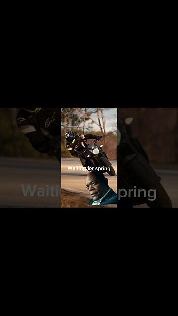 I Want Spring! #motorcycle