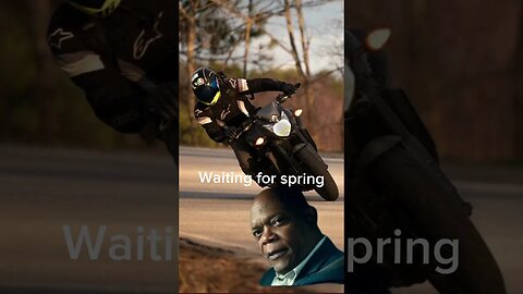 I Want Spring! #motorcycle