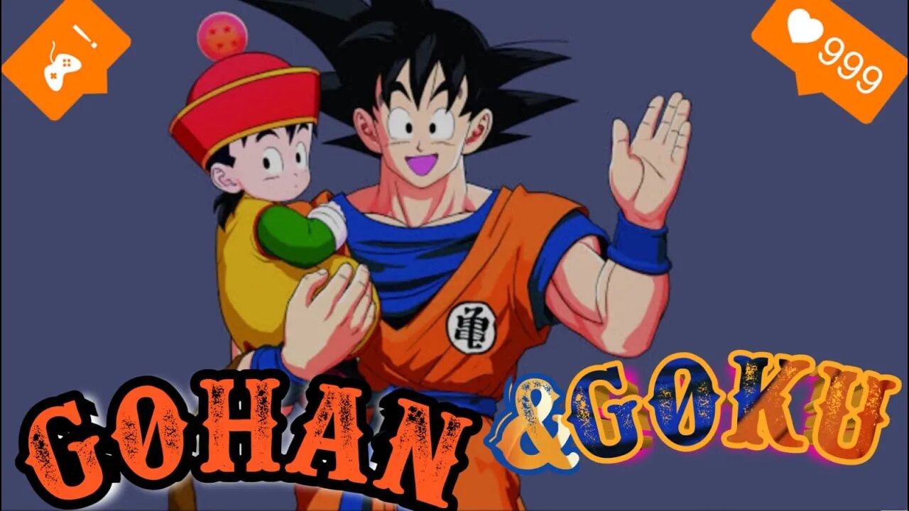 goku & Gohan || Dragon ballZ || rescuecartoon