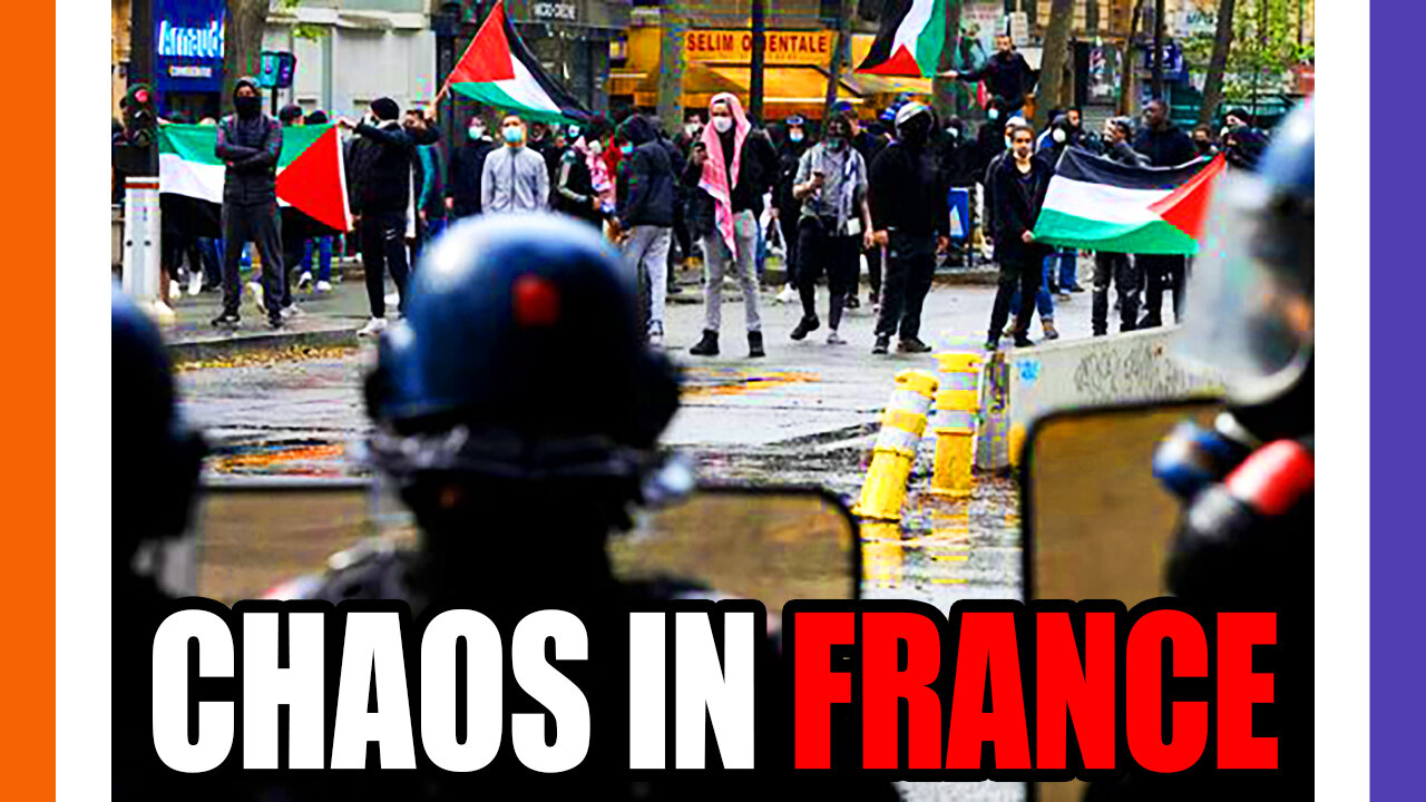 🔴LIVE: France In Chaos, ALL NYC Cops On Duty, Israel To Level Half of Gaza 🟠⚪🟣