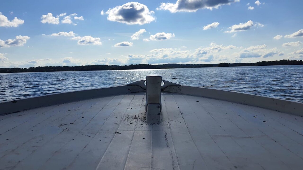 Boat trip in Vesilahti vlog