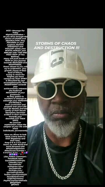 ▪︎STORMS OF CHAOS AND DESTRUCTION▪︎