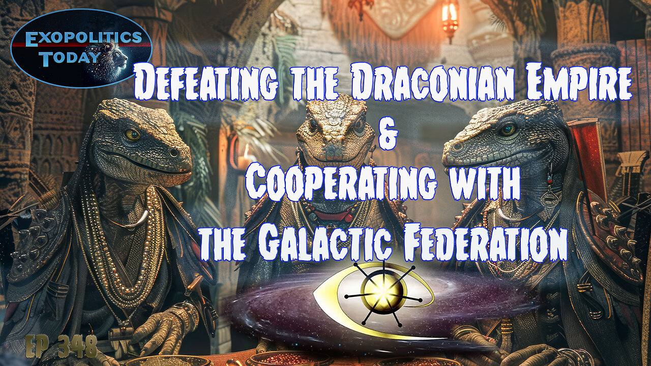 Defeating the Draconian Empire & Cooperating with the Galactic Federation - George Kavassilas