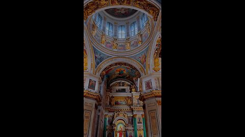 — Within the walls of St. Isaac’s Cathedral, St. Petersburg