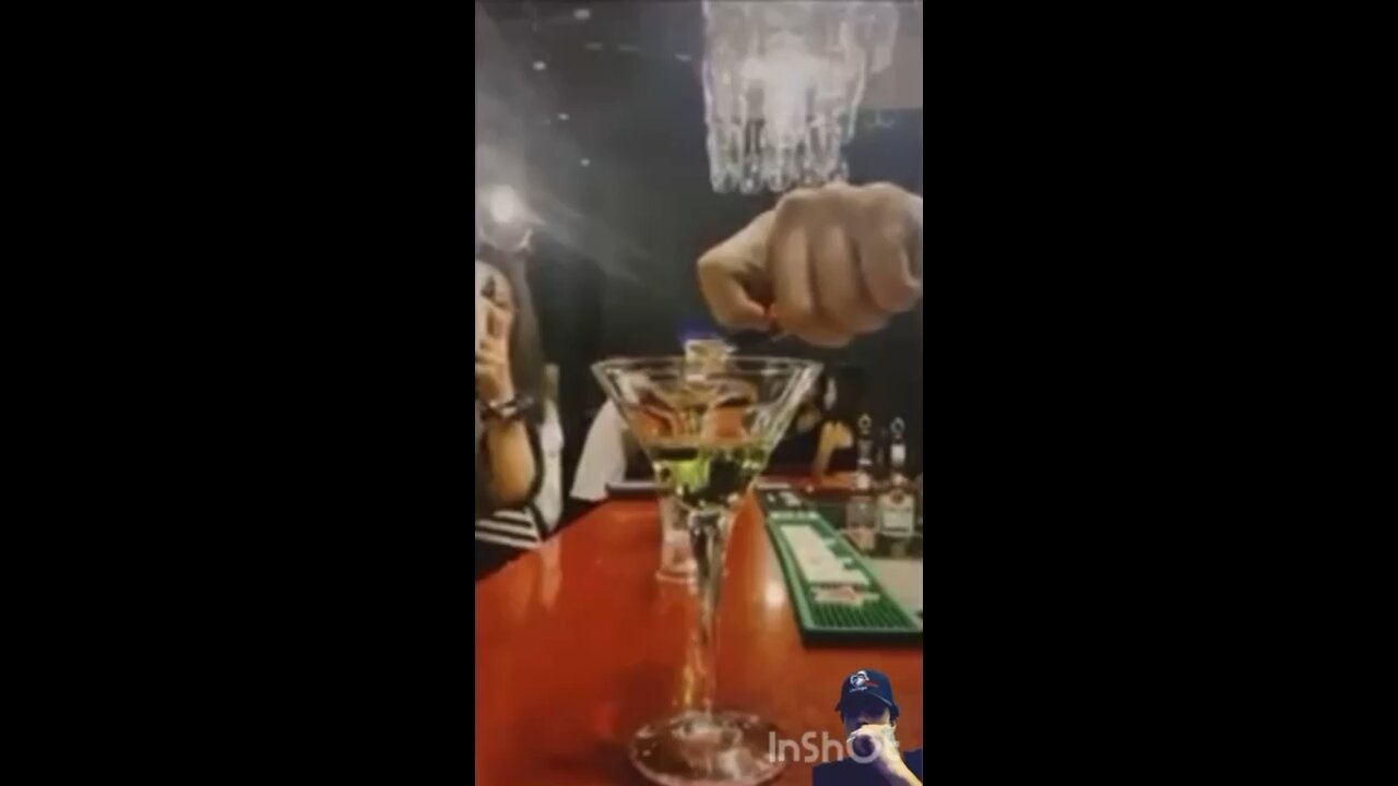 Lady Hair Catches On Fire