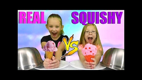 Ultimate SQUISHY Food vs REAL Food Challenge!!!