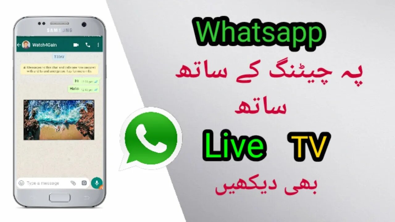 Awesome Whatsapp Setting for Live TV Streaming | Application