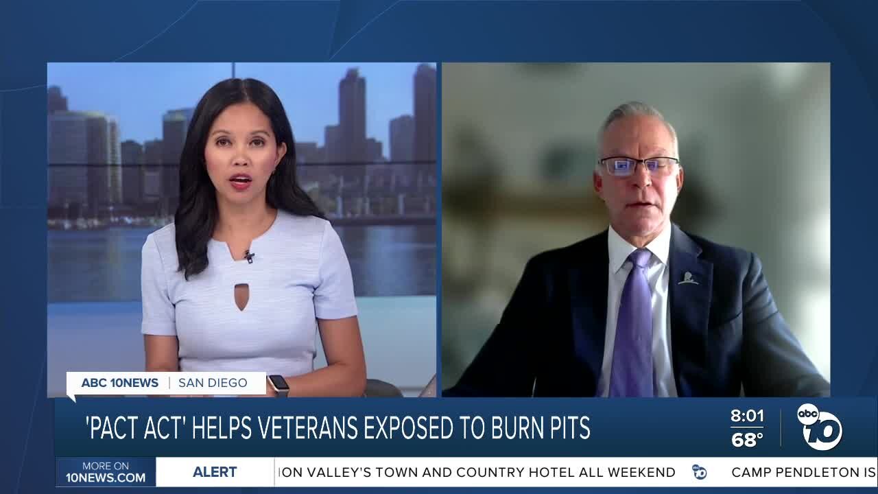 Interview: PACT Act helps veterans exposed to burn pits