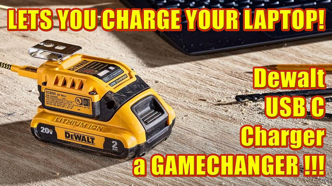 DEWALT USB C Battery Charger and USB Wall Charging Kit (DCB094K) Unboxing & Review #wisebuyreviews