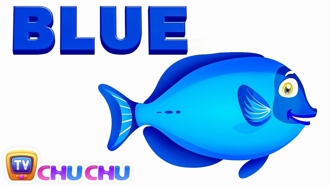 Color Song The Blue Song | Learn Colours | Pres...