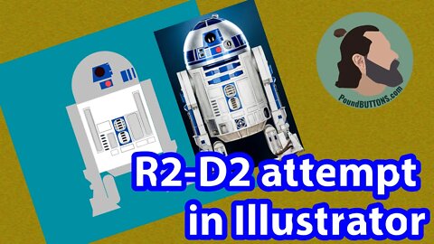 Idiot Illustrator : R2-D2