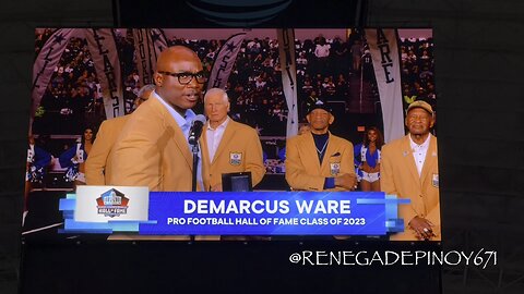 Thursday Night Football Demarcus Ware And Cowboys Hall of Famers