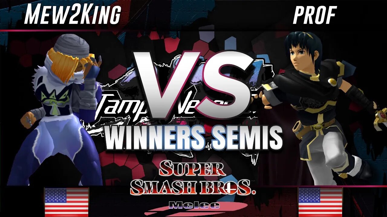 FOX MVG | Mew2King (Sheik/Marth) vs. Prof (Marth/Sheik) - Melee Winner's Semi-Finals - TNS 8