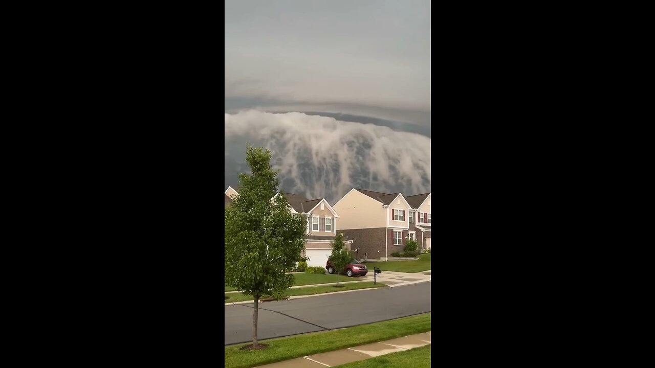 Dangerous storm coming toward city