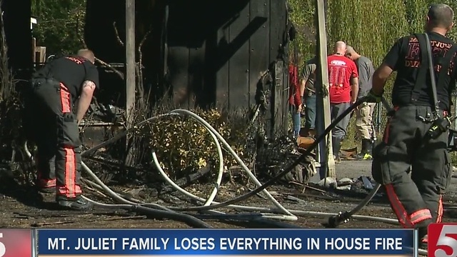 Family Of 8 Loses Everything In House Fire