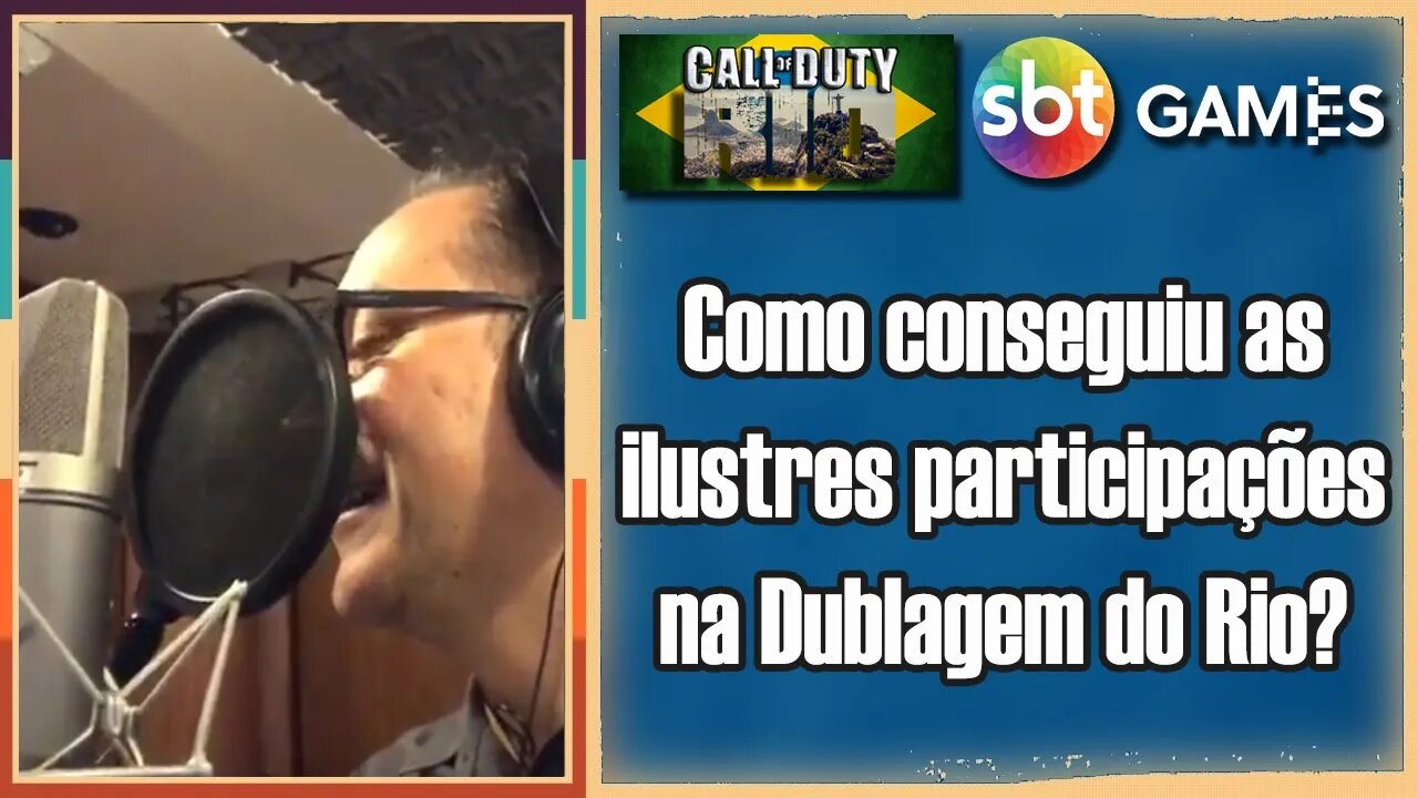 A história por trás das ilustres participações no Call of Duty Rio