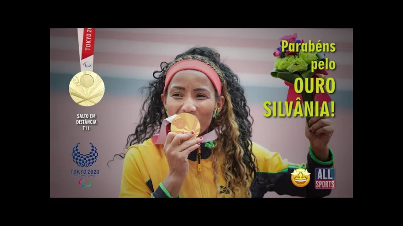 🥇Parabéns pela medalha de ouro Silvânia! Bicampeã paraolímpica.