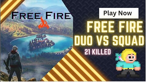 FREEFIRE GAME🔥Duo vs Squad 2x AWM OP Gameplay 🤯 21 Kills Total | Gamezone 3