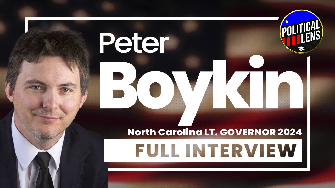 2024 Candidate for North Carolina LT. Governor - Peter Boykin