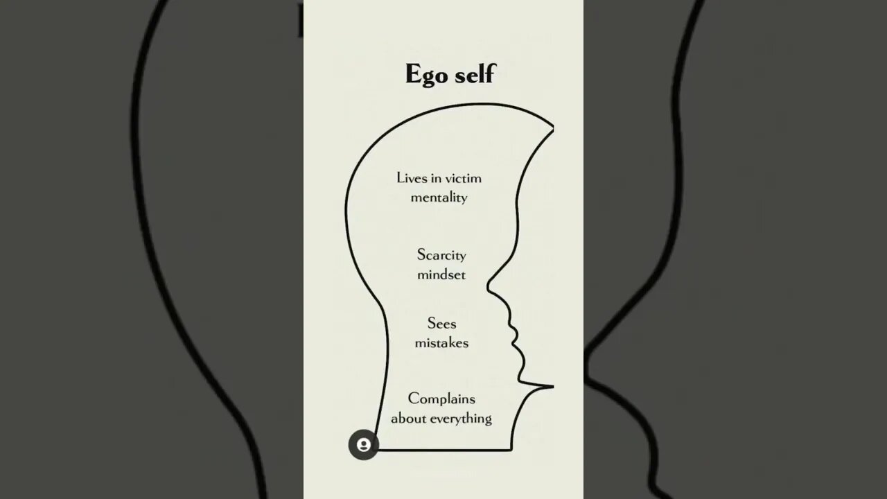 The difference between ego and higher self