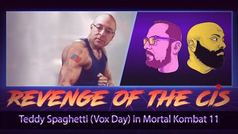 Teddy Spaghetti (Vox Day) in Mortal Kombat 11 ROTC Clip