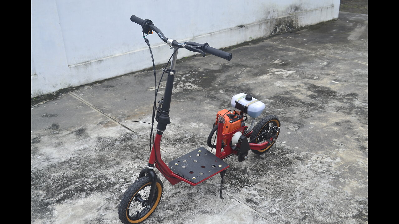 Otoped Mesin Potong Rumput _ Faiz Motorcycle