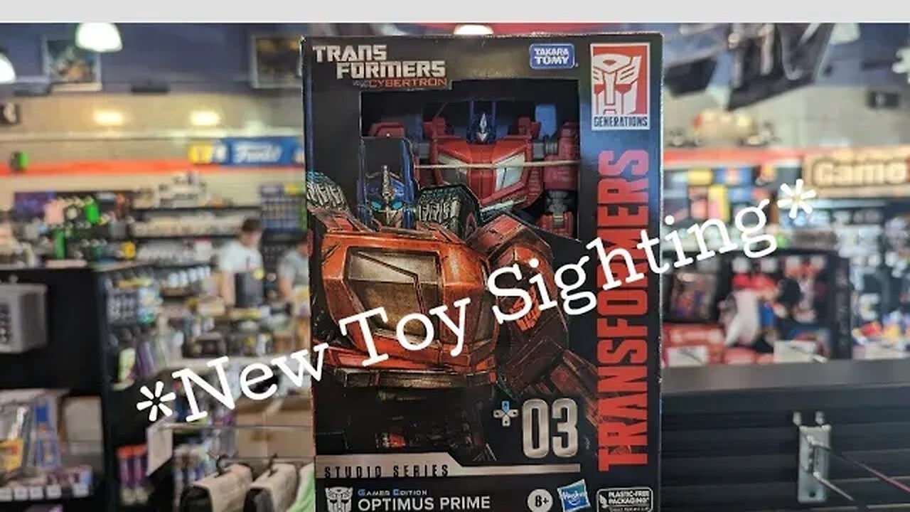 Studio Series Game Edition Optimus Prime (#3) Voyager figure - Rodimusbill New Transformers Sighting