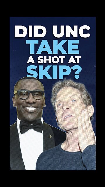Was Shannon Sharpe's "reckless commentary" comment a shot at Skip Bayless?! 👀🥊🤔