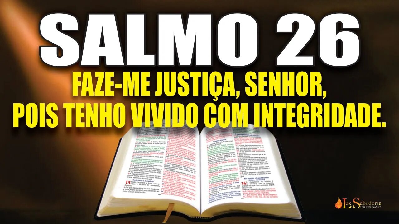 Livro dos Salmos da Bíblia: Salmo 26