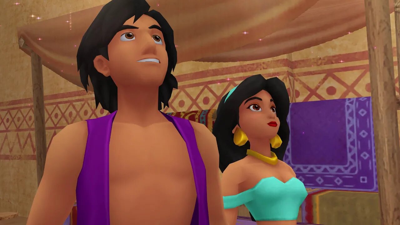 Kingdom Hearts 2 Final Mix HD - Walkthrough Playthrough - Part 21 - Agrabah 2nd