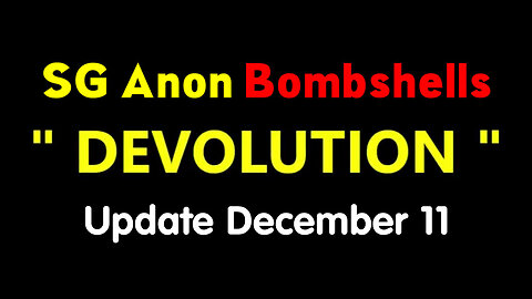 SG Anon Bombshells Dec 11, 2Q23 - BIG EVENT