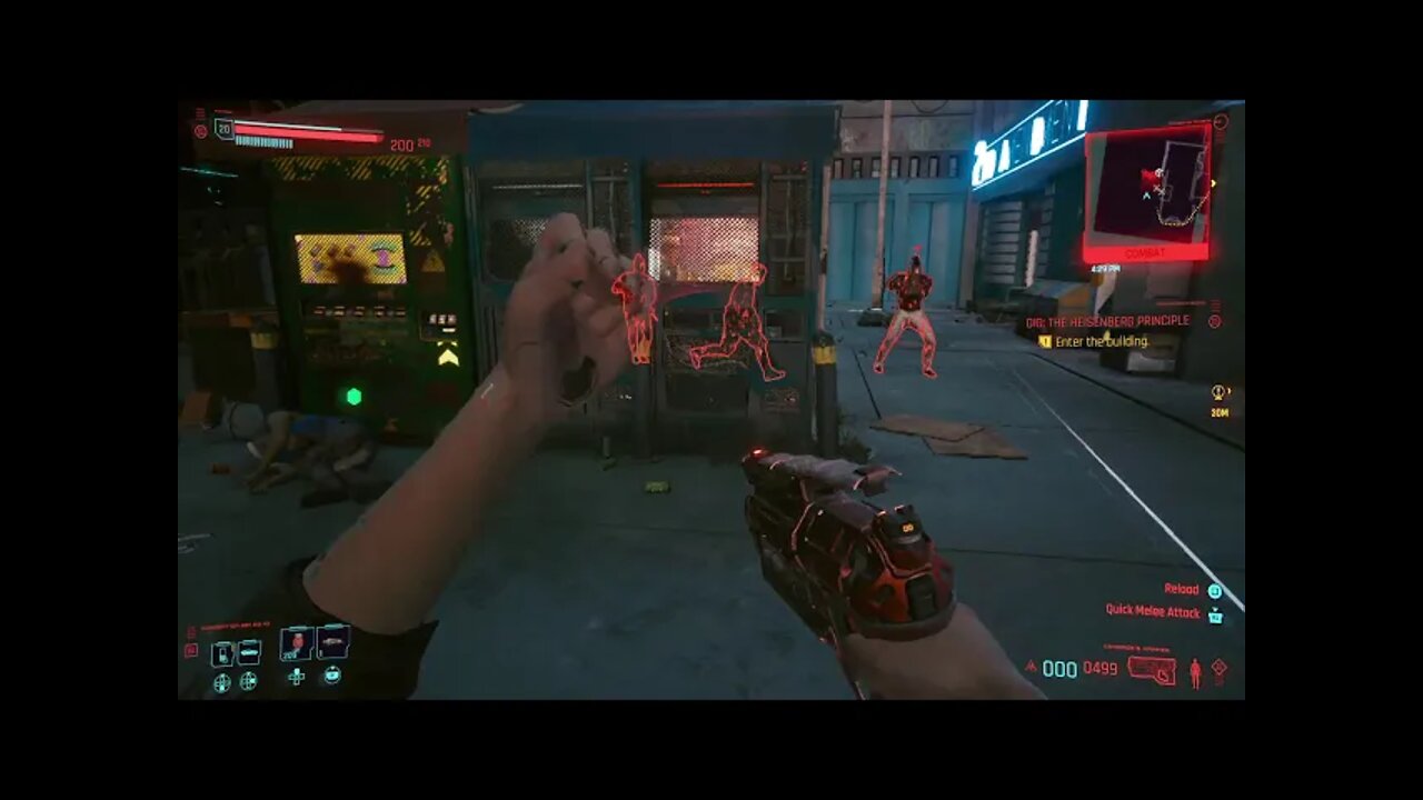 I have the most fun with Comrade's Hammer (Cyberpunk 2077)