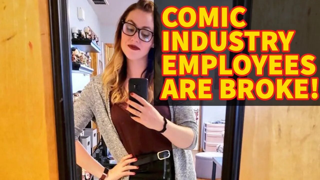 Mainstream Comic Editor Heather Antos Can't AFFORD A Computer For WORK