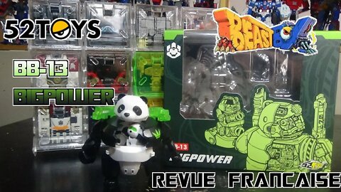 [Francais] Revue Video de 52Toys BeastBox - BB-13 - BigPower