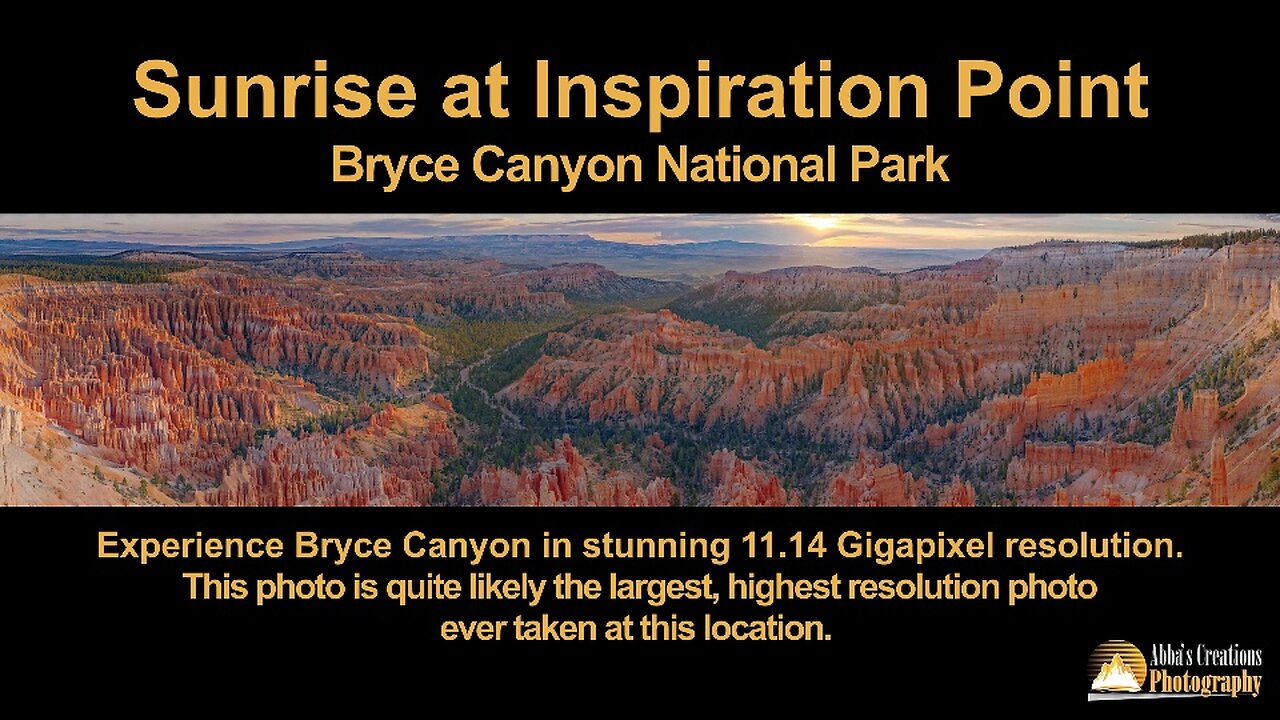 Inspiration Point Bryce Canyon Virtual Tour