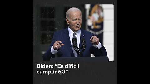 Biden bromea sobre su edad en su cumpleaños 81